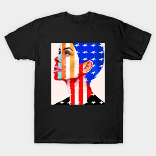 Stylized Portrait T-Shirt